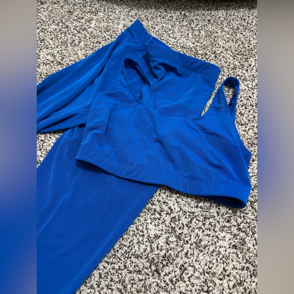 Fabletics Blue Activewear Set